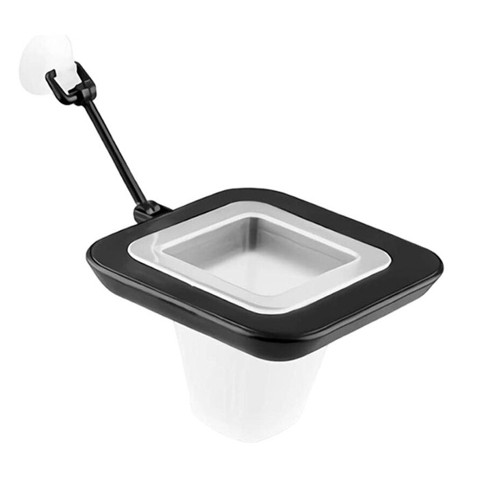 Statie de hranire pentru pesti, Plastic, Multifunctional, Prindere cu ventuza
