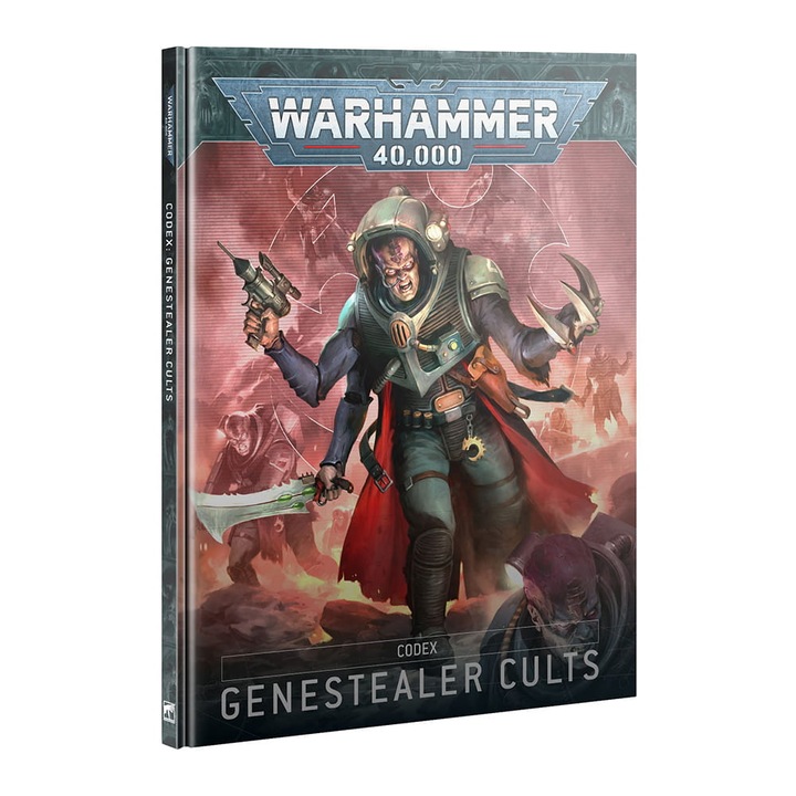 Warhammer 40000 szabálykönyv kiad. 10., Codex Genestealer Cults, Games Workshop, angol nyelvű, keménytáblás
