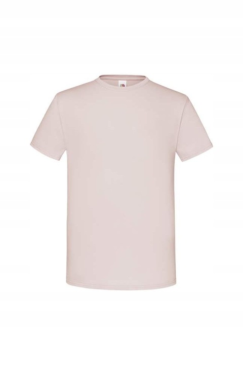 Férfi póló, Fruit of the Loom, pamut, rózsaszín, Rózsaszín