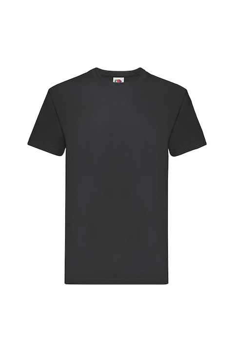 Tricou barbati Fruit of the Loom Super Premium bumbac negru, M INTL