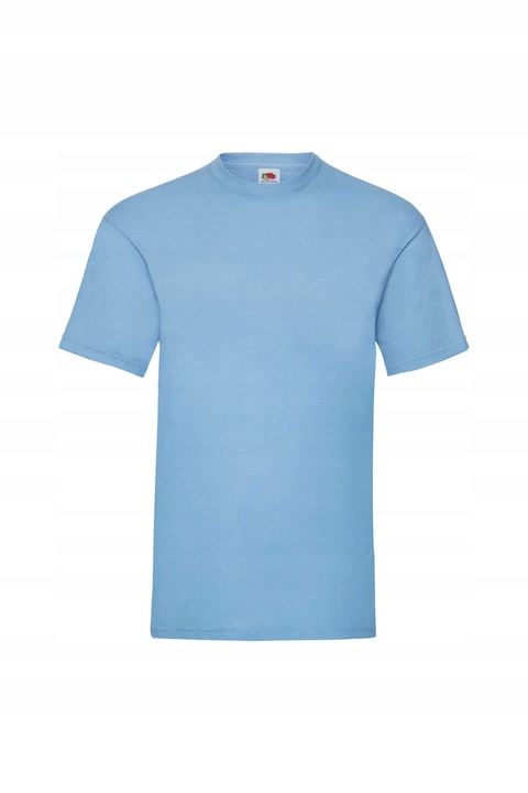 Férfi póló Fruit of the Loom Valueweight világoskék pamut, Kék