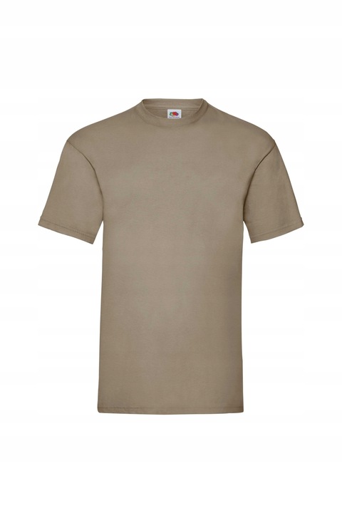 Tricou barbati Fruit of the Loom Valueweight bumbac kaki, Kaki