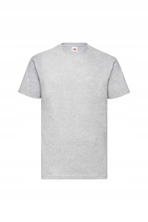 Ferfi polo, Fruit of the Loom Valueweight szurke pamut, Szürke