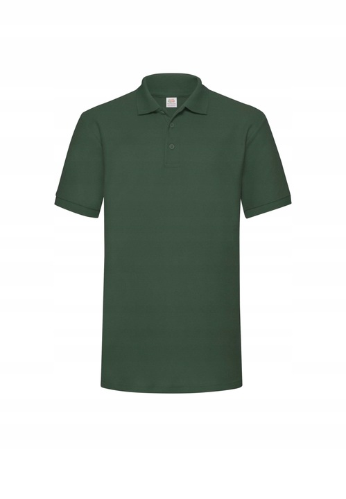 Férfi póló, Fruit of the Loom, pamut/poliészter, zöld, S INTL