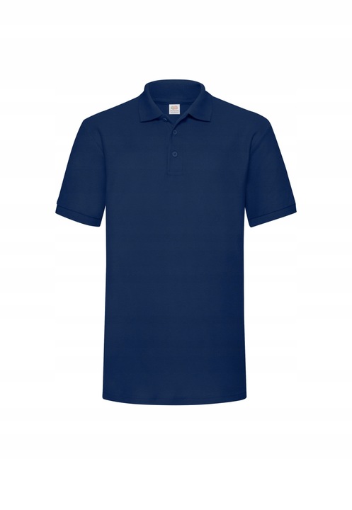 Férfi póló, Fruit of the Loom, pamut/poliészter, sötétkék, 3XL INTL