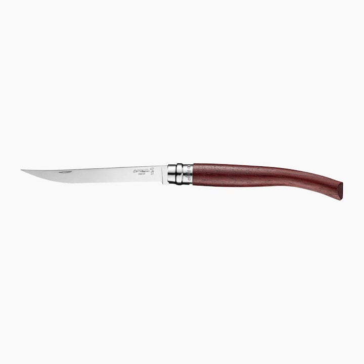 Briceag Opinel Nr 12, Padouk Wood, Slim, Pentru Filetat, Loama Otel Inox 12cm, 002556