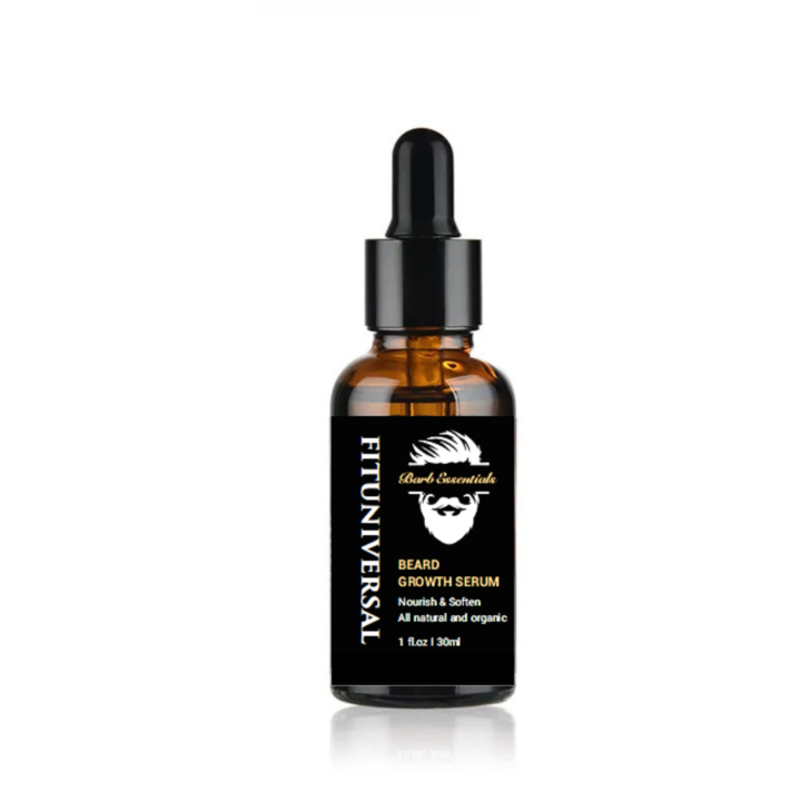 Ulei pentru stimularea cresteri parului, Barba, Hidratant, Anti Descuamare Piele din Barba, FITUNIVERSAL®, 30 ml, Ingrediente Naturale, Textura Uleios Mediu, pentru Barba si Piele