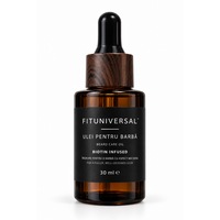Ulei pentru stimularea cresteri parului, Barba, Hidratant, Anti Descuamare Piele din Barba, FITUNIVERSAL®, 30 ml, Ingrediente Naturale, Textura Uleios Mediu, pentru Barba si Piele