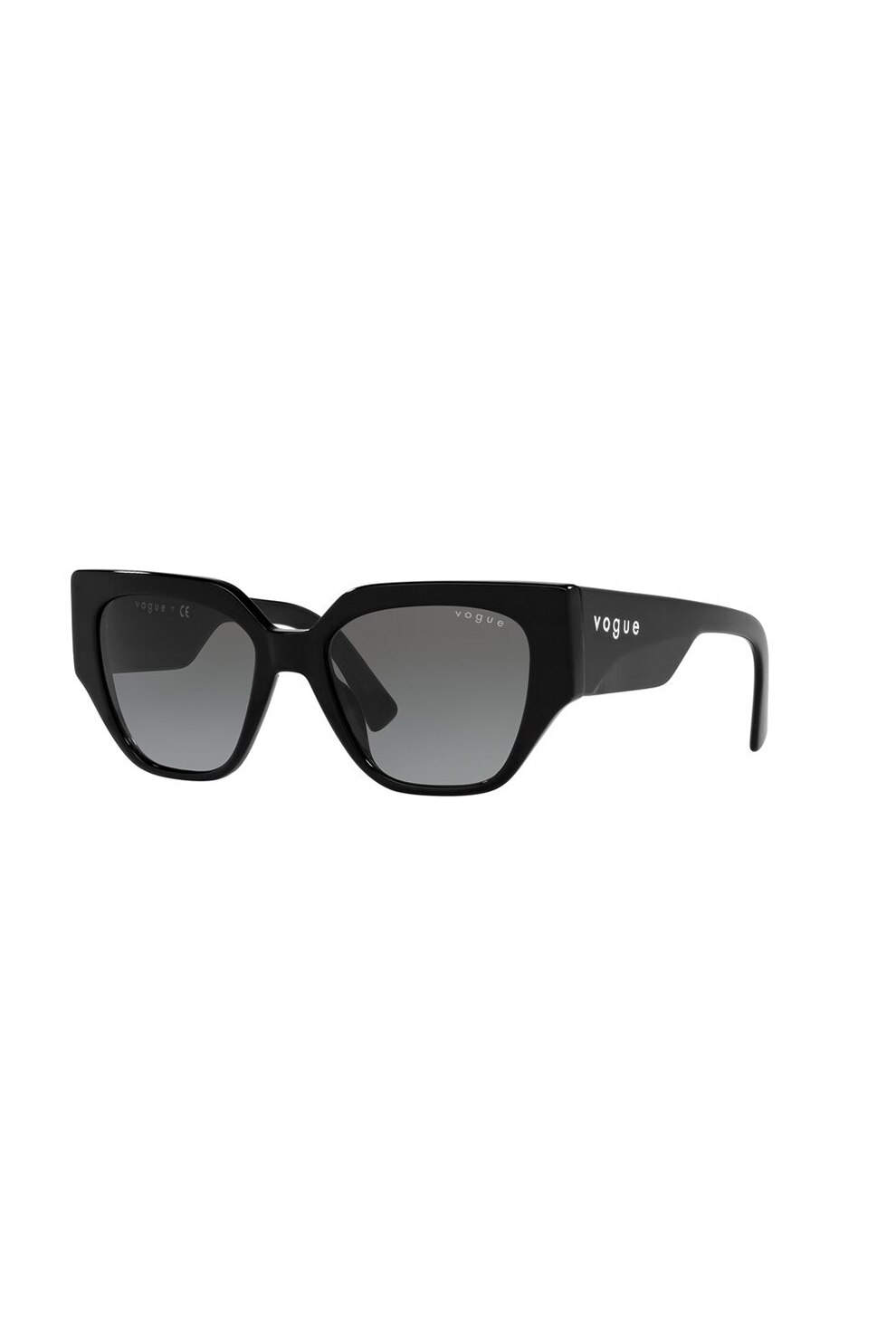 VOGUE EYEWEAR, Ochelari de soare cu lentile in degrade, Negru, 52-18-140
