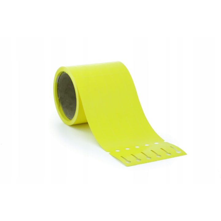 Kertészeti/gyümölcsös hurkos címkék SÁRGA 200mm x 17mm (17x200) 480 db
