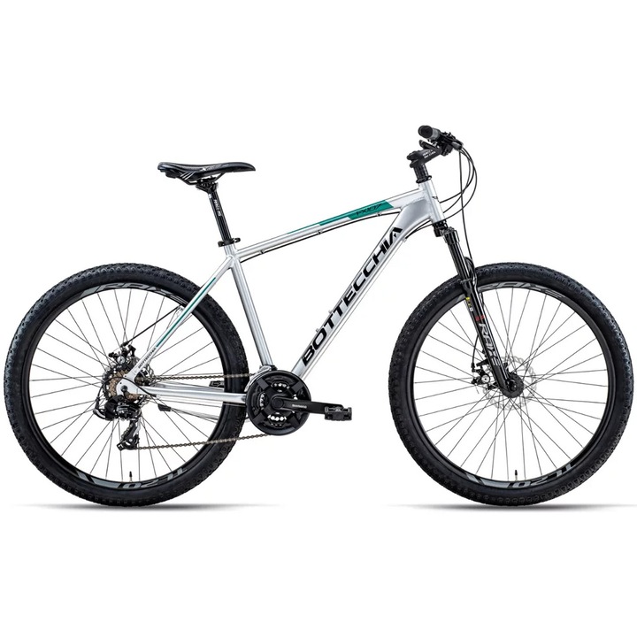 Bicicleta MTB Bottecchia 107, 27.5", marimea 38, argintiu