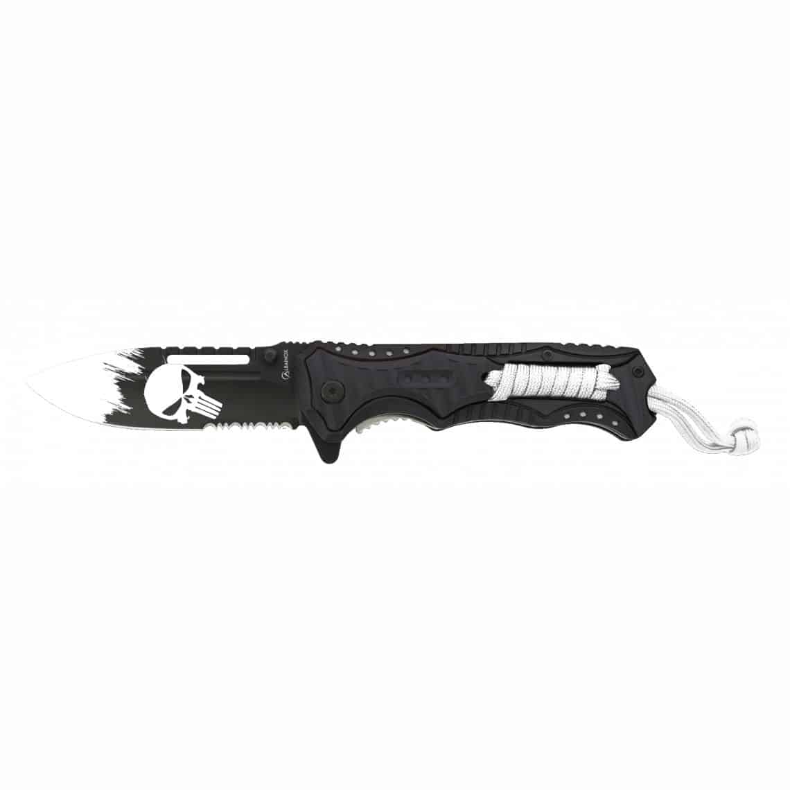 Briceag cap de mort Albainox 9.5cm 18803