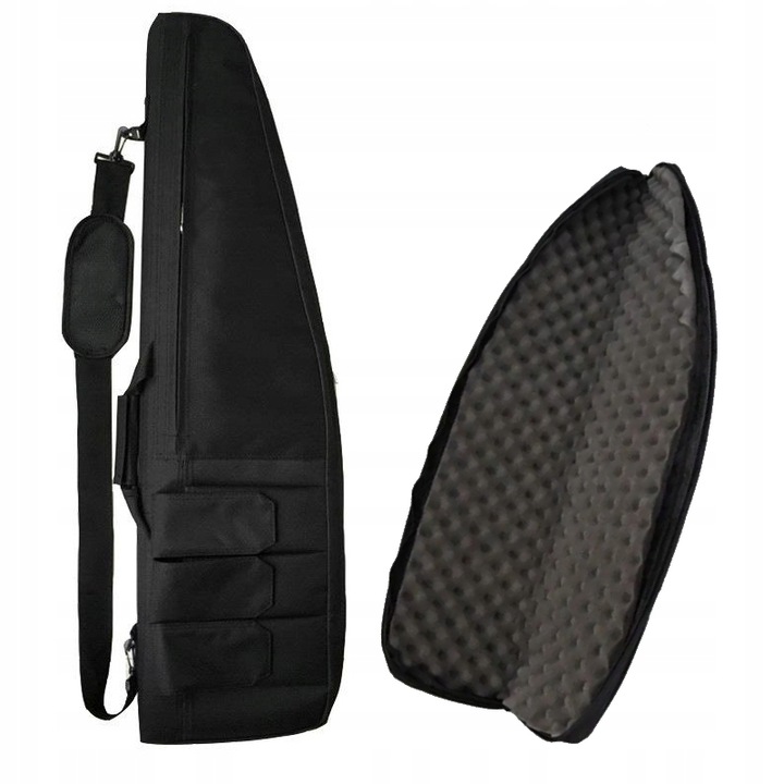 Táska tok fegyverhez rifle carbon shooting rifle magazin fekete 96cm