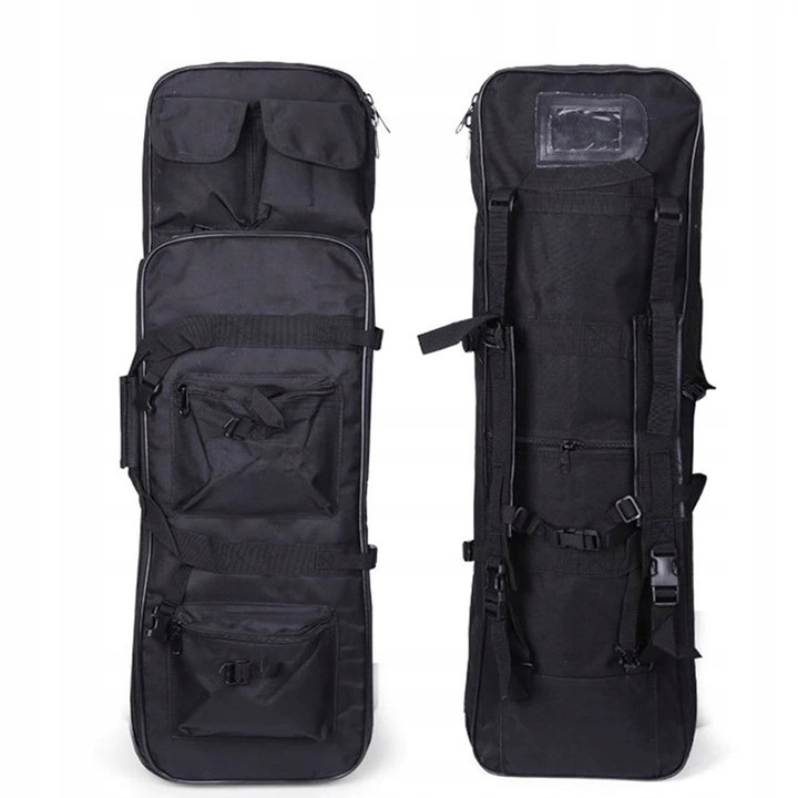 Torba tactica pentru transport arma, multifunctionala, nylon, negru, 94x30cm
