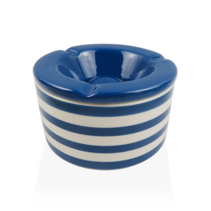 Scrumiera Versa, Albastru, 11.2x6.2x11.2cm