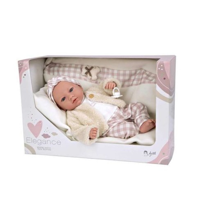 Baby Arias Elegance, пластмаса, 40 см, многоцветна