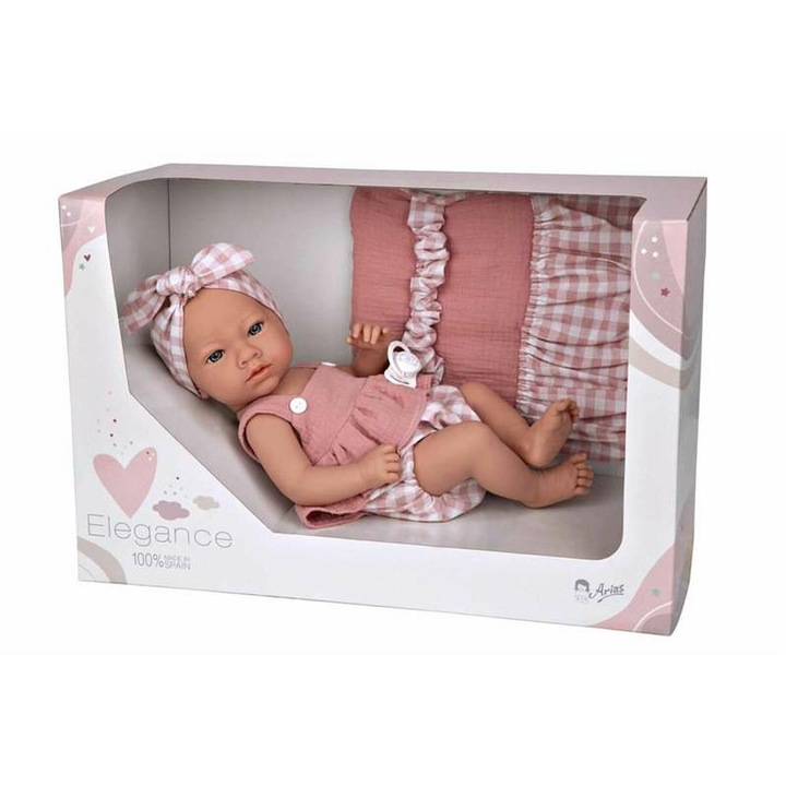 Baby Arias Elegance, пластмаса, 38 см, многоцветна