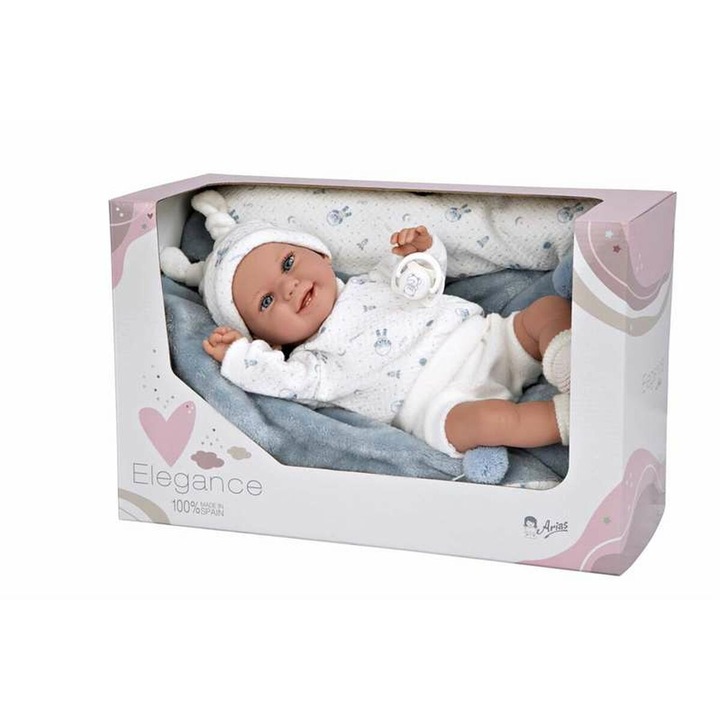 Baby Arias Elegance, пластмаса, 35 см, многоцветна