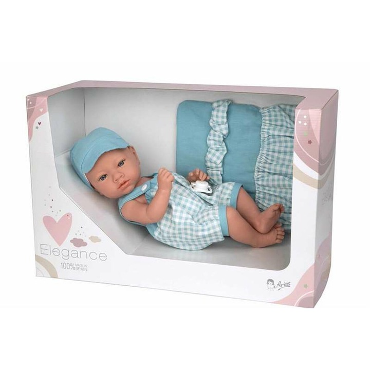 Baby Arias Elegance, пластмаса, 38 см, многоцветна