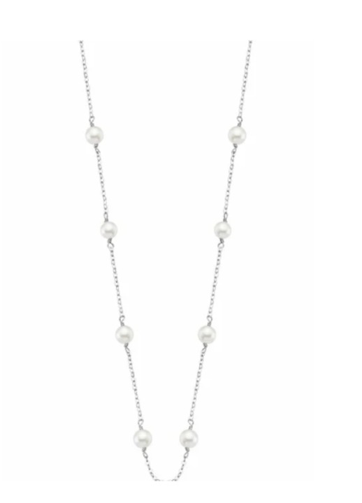 Colier Lotus LP3410-1/1, pentru femei, argintiu, argint