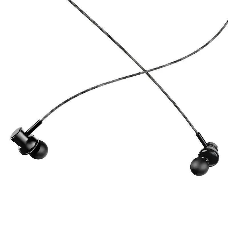 Casti audio cu microfon HiFuture Hi5, In-ear, Control pe fir, USB-C, Lungime cablu 1.2m, Negru