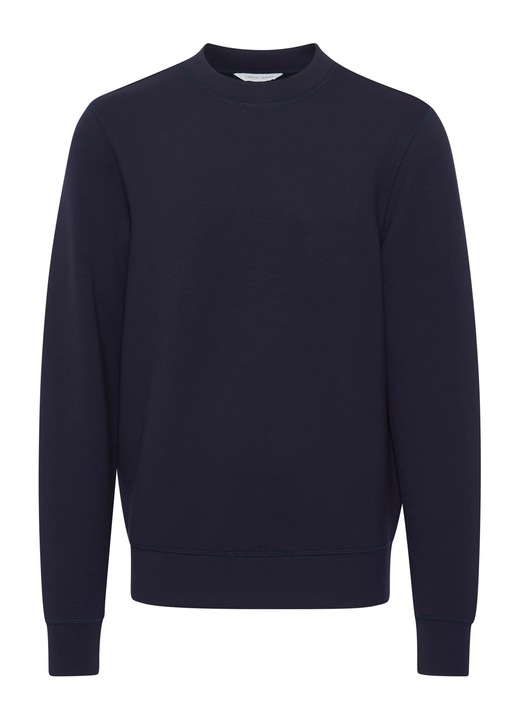 Férfi pulóver, Casual Friday, viszkóz/poliészter/elasztán, sötétkék, Sötétkék