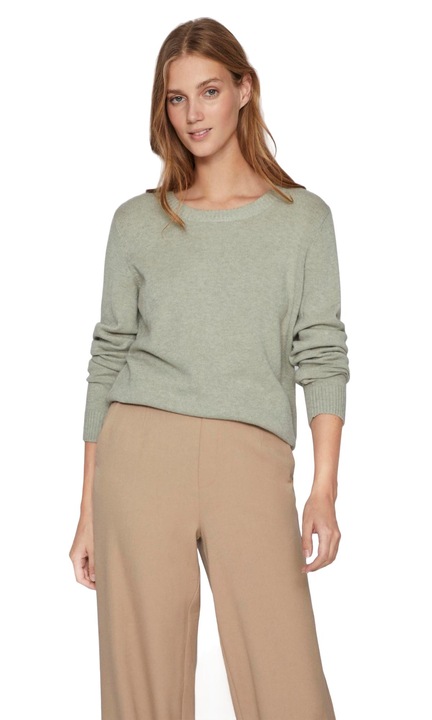 Női pulóver, Villa, Viscose, Green, Halványzöld, 2XL