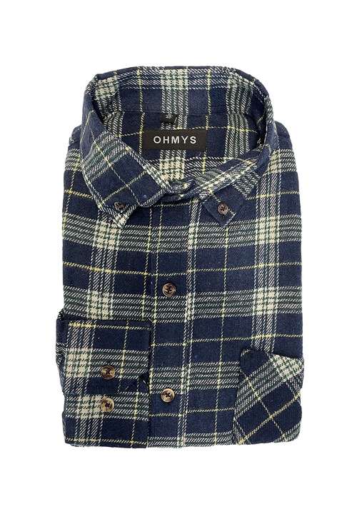 Egomaxx férfi pamut ing, Kék