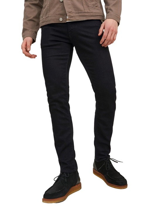 Férfi farmer, fekete pamut, Fekete