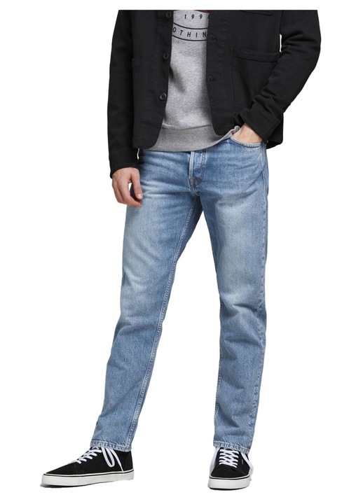 Férfi farmer, Jack & Jones, pamut, világoskék, Kék