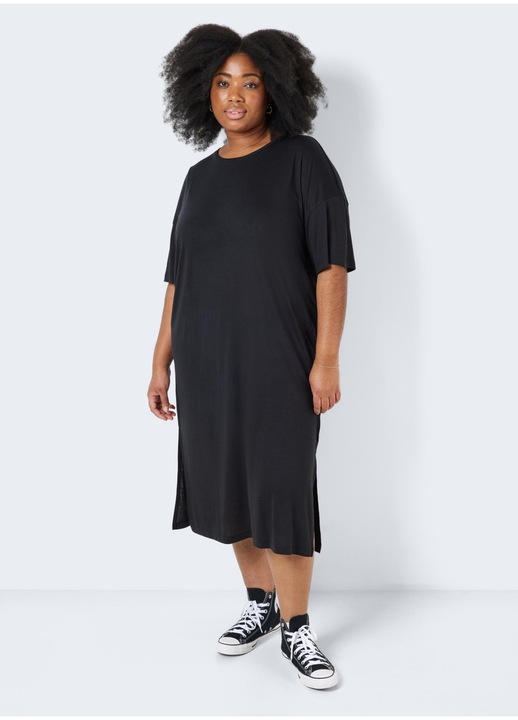 Női ruha, Noisy May, poliészter/viszkóz, fekete, Fekete