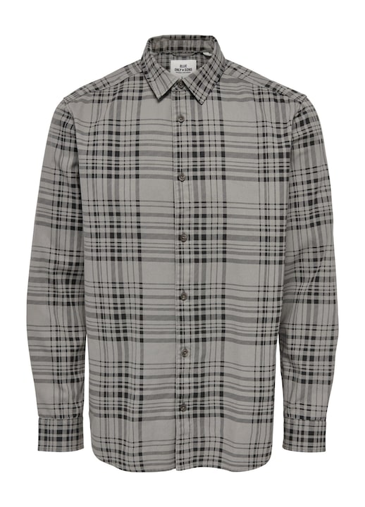 Férfi ing, Only & Sons, szürke, Szürke