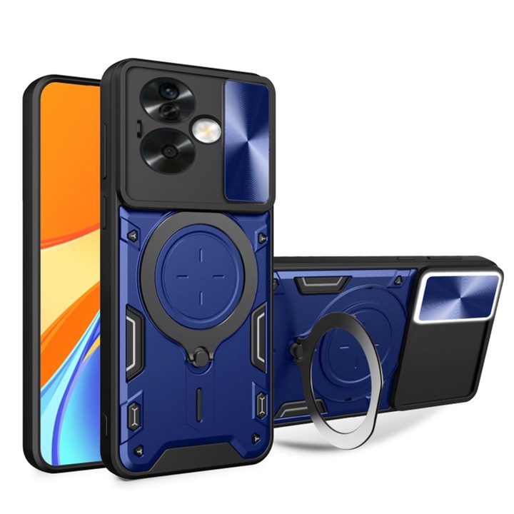 Кейс за oppo a79 5g / oneplus nord n30 se - guard pro, син