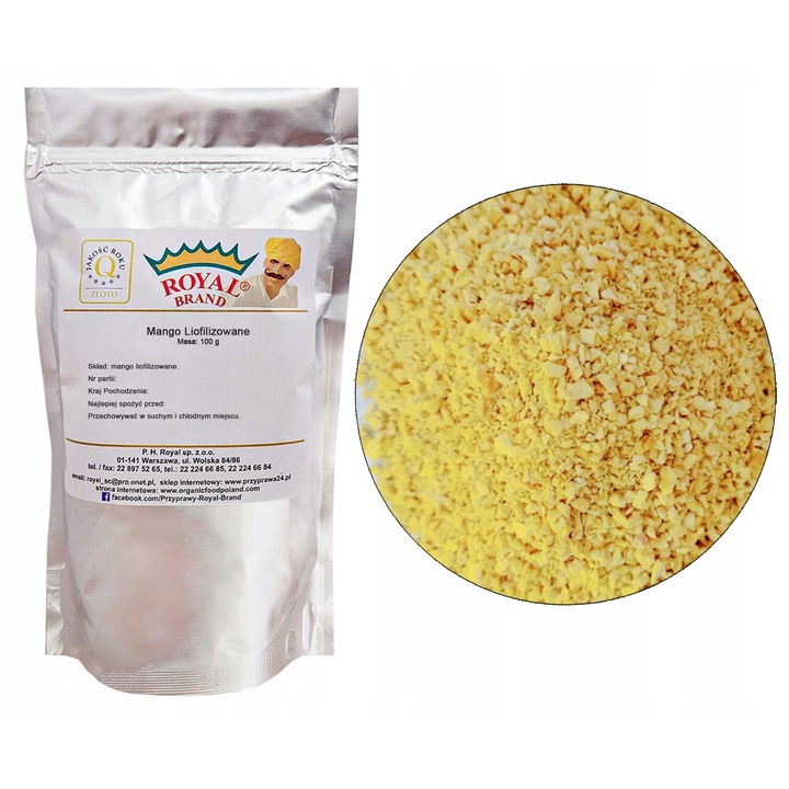 Granule liofilizate de Mango 100g