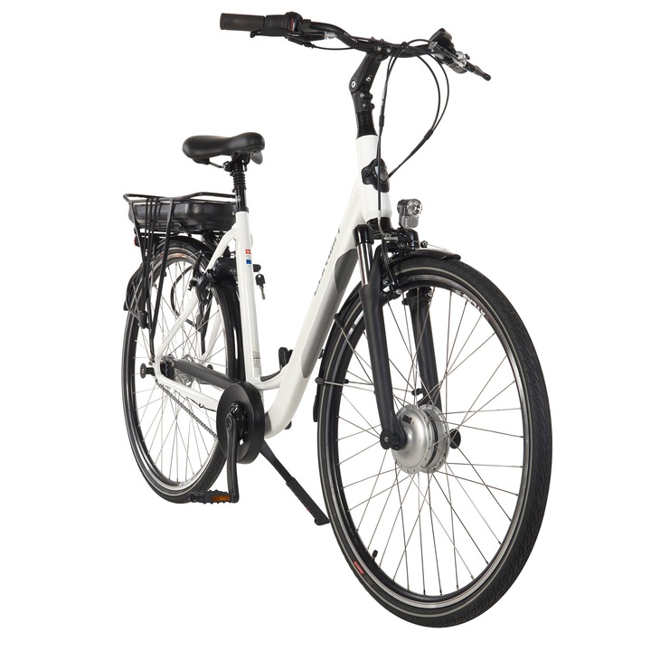 Bicicleta Electrica Corwin 28122 - 28 Inch, 530mm, Alb