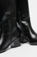 Marc O'Polo, Cizme mid-calf de piele, Negru, 36