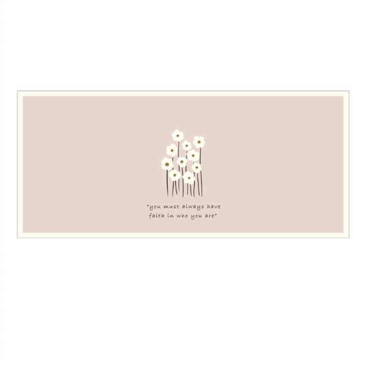 Serene Sense® PU bőr flexi íróasztal mappa, kétoldalas, vízálló és csúszásmentes, az asztal védelmére, 80 × 35 cm, piros