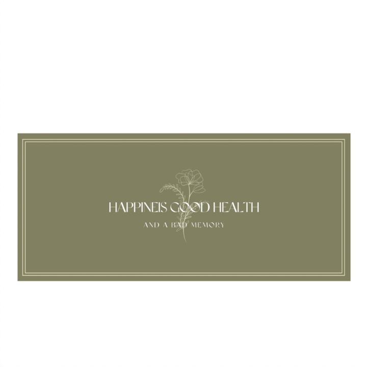 Serene Sense PU bőr Flexi asztali mappa, kétoldalas, vízálló és csúszásgátló, asztali védelemhez, 80 × 35 cm, sötétzöld