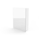 Dulap baie cu oglinda, Enzim, alb mat, 50x60x14cm