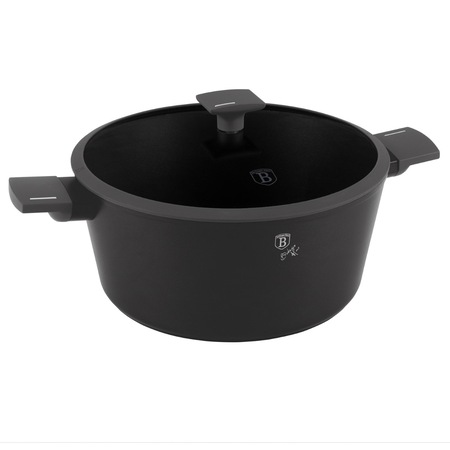 Fazék fedővel, 30 cm antracit Berlinger Haus BH 8133 - eMAG.hu