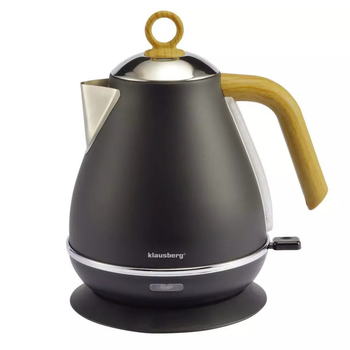 Fierbator Bruno BRN-0140, 1.7L, Inox, 2200W, dublu perete, alb
