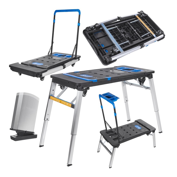 Универсална сгъваема многофункционална работна маса, Geko, 7 в 1