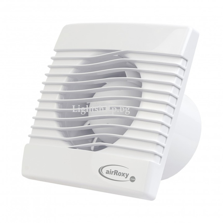 Ventilator de baie AirRoxy pRim, f100, alb