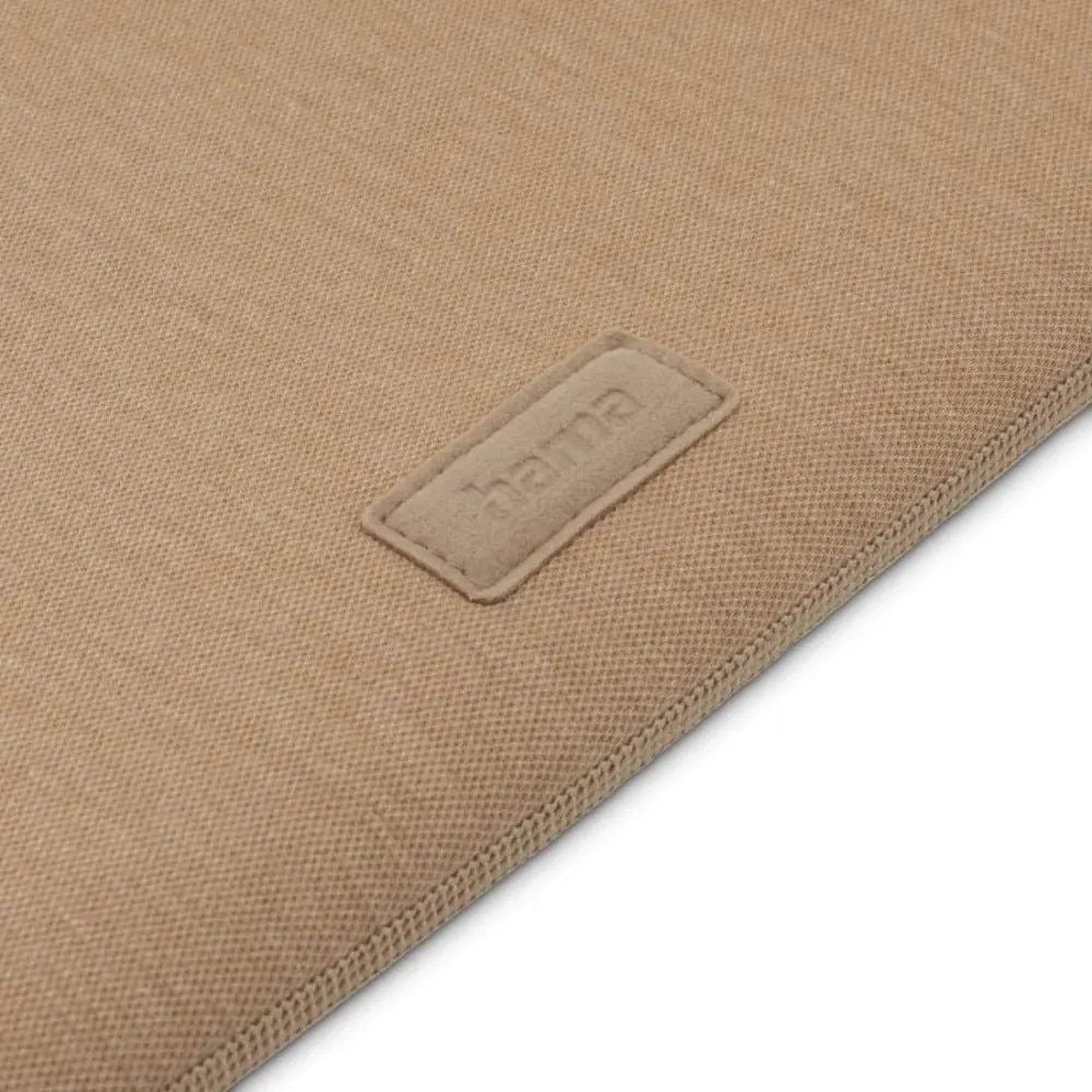 Geanta laptop Hama Jersey 13,3"-14,1", dimensiuni 370x270x15mm, bej
