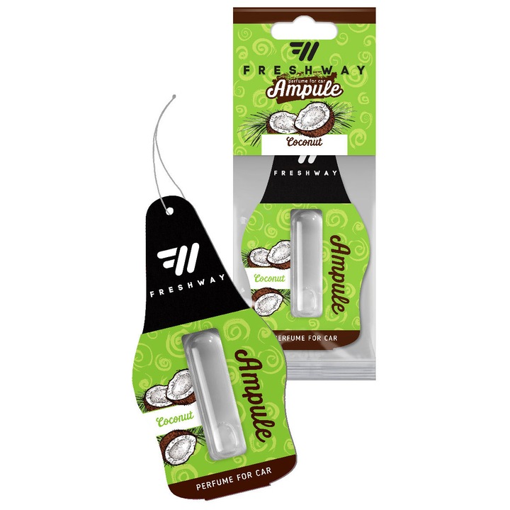 Ароматизатор ампула за кола FRESH WAY Ampule So Fresh серия, Coconut