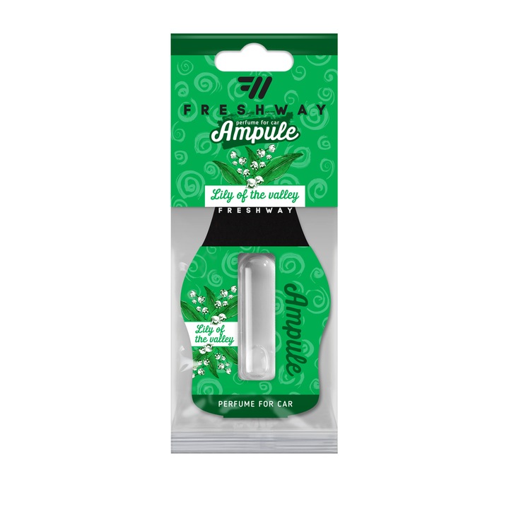 Aromaterápiás ampulla autóhoz FRESH WAY Ampulle So Fresh sorozat, Gyöngyvirág