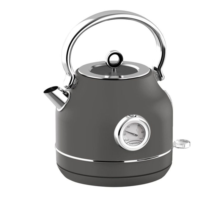 Elektromos vízforraló hőmérővel Anthracite Collection Berlinger Haus BH 9641