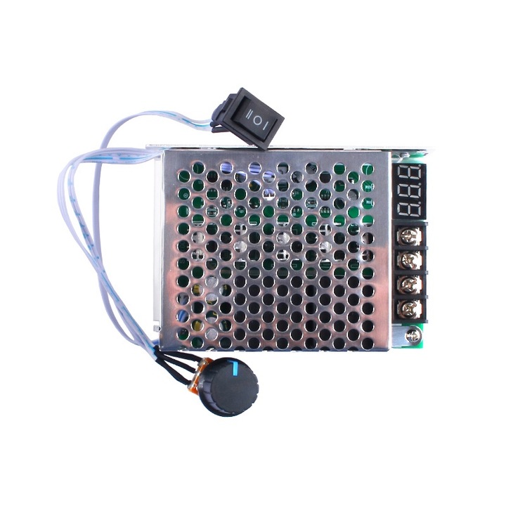 Controler regulator viteza motor PWM DC 12-40V, 400W cu switch de directie