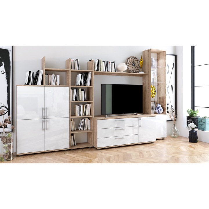 Set mobila living, MBX, 283 x 45 x 183 cm