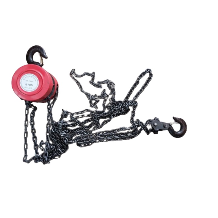 Macara manuala cu lant 1 tona - 3 metrii